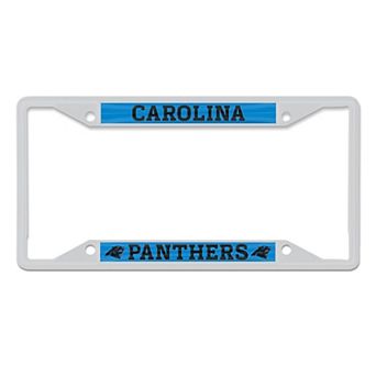WinCraft Carolina Panthers Metal License Plate Frame
