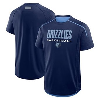 Men's Fanatics Navy Memphis Grizzlies Inbound Pass Play Practice T-Shirt