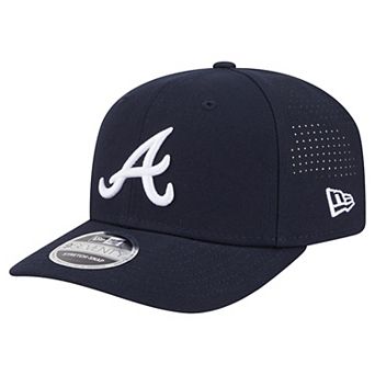Men's New Era Navy Atlanta Braves Performance 9SEVENTY Adjustable Hat