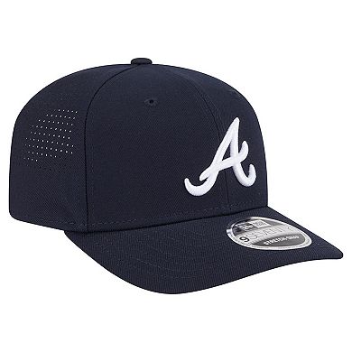 Men's New Era Navy Atlanta Braves Performance 9SEVENTY Adjustable Hat