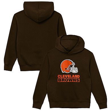 Preschool Outerstuff Brown Cleveland Browns Back to Basics Hoodie