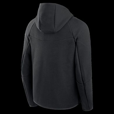 Men's Nike Black Oregon Ducks Tech Fleece Full-Zip Windrunner Hoodie