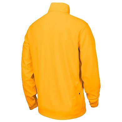 Men's Nike Gold Missouri Tigers Gold Rush Dri-FIT Quarter-Zip Long Sleeve Top