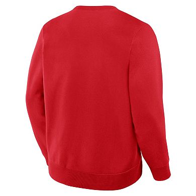 Men's Fanatics Red New Jersey Devils Essential Legacy Sweatshirt