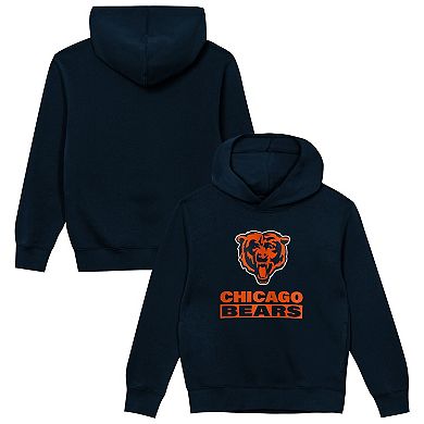 Preschool Outerstuff Navy Chicago Bears Back to Basics Hoodie