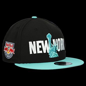 Men's New Era Black New York Red Bulls 9FIFTY Snapback Hat