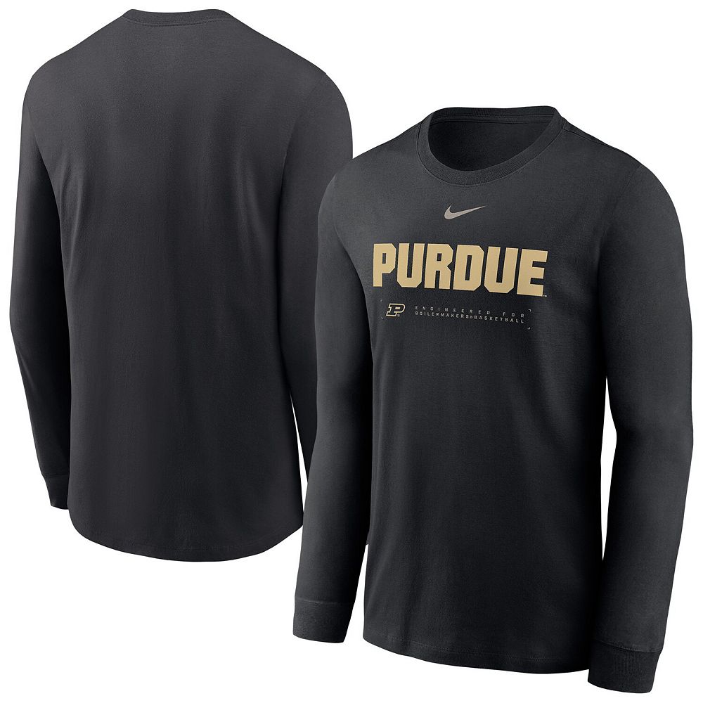 Men's Nike Black Purdue Boilermakers 2025 Courtside Basketball