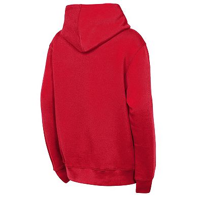 Youth Outerstuff Red Detroit Red Wings Back to Basics Hoodie