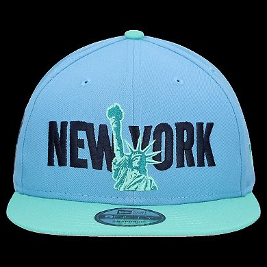 Men's New Era Sky Blue New York City FC 9FIFTY Snapback Hat
