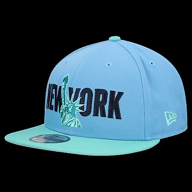 Men's New Era Sky Blue New York City FC 9FIFTY Snapback Hat