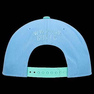 Men's New Era Sky Blue New York City FC 9FIFTY Snapback Hat