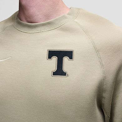 Men's Nike Olive Tennessee Volunteers Tech Fleece Raglan Sweatshirt