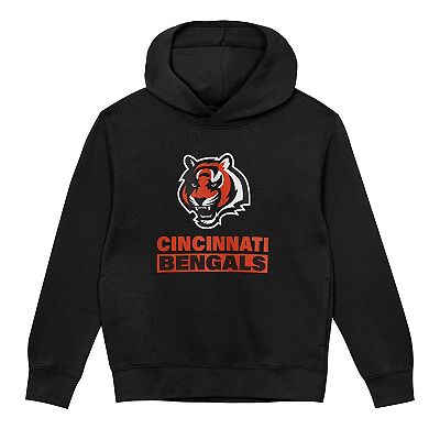 Preschool Outerstuff Black Cincinnati Bengals Back to Basics Hoodie