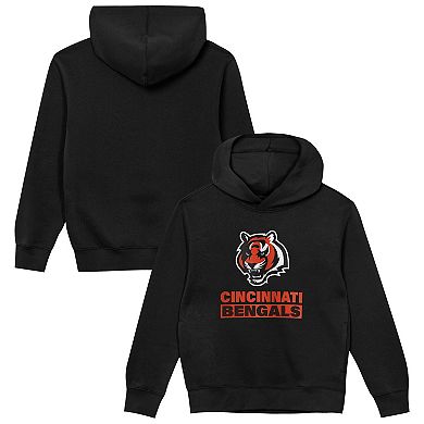 Preschool Outerstuff Black Cincinnati Bengals Back to Basics Hoodie