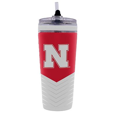 WinCraft Nebraska Huskers 26oz 4D Flex Ice Shaker Bottle