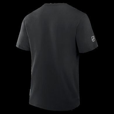 Men's Fanatics Black Philadelphia Flyers Authentic Pro Primary T-Shirt