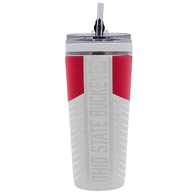 WinCraft Ohio State Buckeyes 26oz 4D Flex Ice Shaker Bottle
