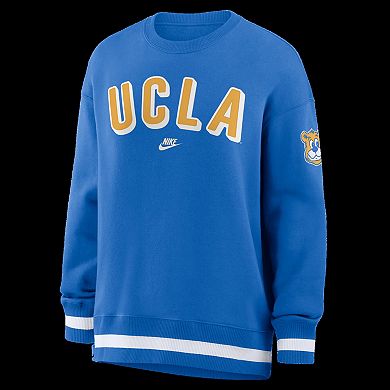 Women's Nike Blue UCLA Bruins Oversized Legacy Phoenix Sweatshirt