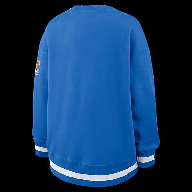 Women's Nike Blue UCLA Bruins Oversized Legacy Phoenix Sweatshirt