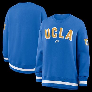 Women's Nike Blue UCLA Bruins Oversized Legacy Phoenix Sweatshirt