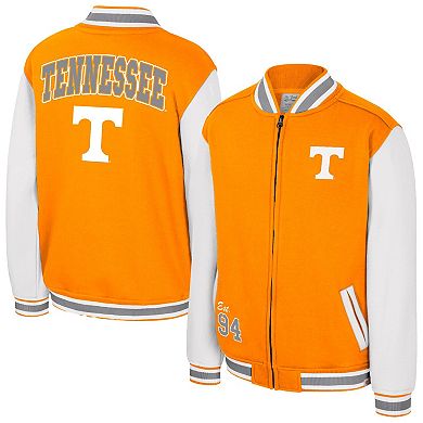 Youth Colosseum Tennessee Orange Tennessee Volunteers Grand Tour Full-Zip Bomber Jacket