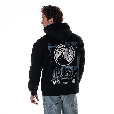 Unisex The Wild Collective Black Minnesota Timberwolves Splatter Premium Hoodie