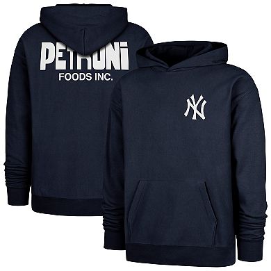 Men's '47 Navy New York Yankees Petroni Backer Foundation Hoodie