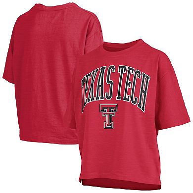 Women's Pressbox Red Texas Tech Red Raiders Nelson T-Shirt