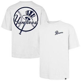 Men's '47 White New York Yankees Petroni Foundation T-Shirt