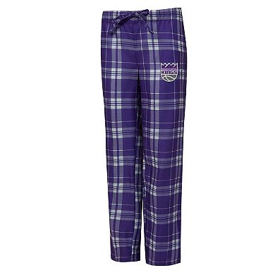 Women's Concepts Sport Purple/Heather Gray Sacramento Kings Regulate Tank & Pant Set