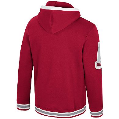 Men's Colosseum Crimson Alabama Crimson Tide Grand Tour Hoodie