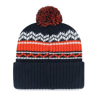 Youth '47 Navy Houston Astros Polar Vortex Cuffed Knit Hat with Pom