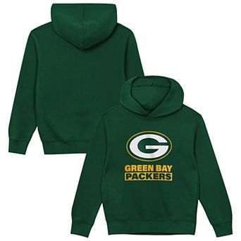 Preschool Outerstuff Green Green Bay Packers Back to Basics Hoodie