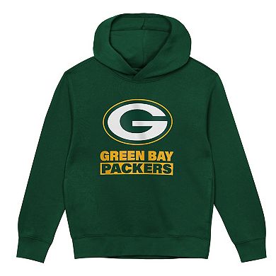 Preschool Outerstuff Green Green Bay Packers Back to Basics Hoodie