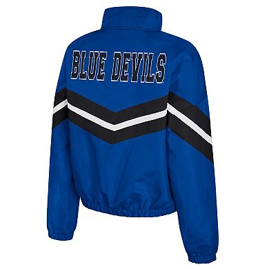 Women's Colosseum Royal Duke Blue Devils Thin Ice Full-Zip Windbreaker