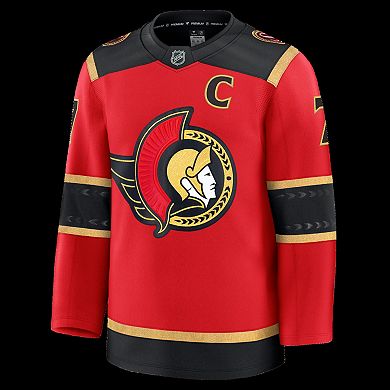 Men's Fanatics Brady Tkachuk Red Ottawa Senators Alternate Premium Jersey