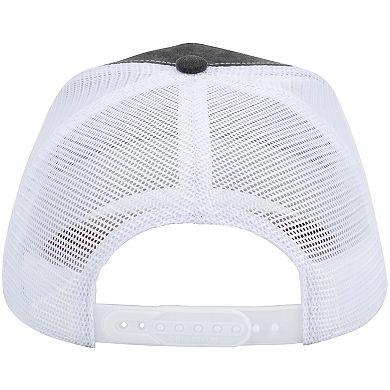 Unisex Colosseum Gray NC State Wolfpack Billy 2400 Adjustable Trucker Hat