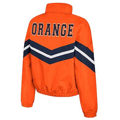 Women's Colosseum Orange Syracuse Orange Thin Ice Full-Zip Windbreaker
