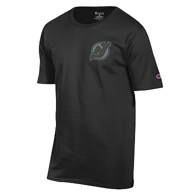 Men's Champion Black New Jersey Devils Tonal T-Shirt