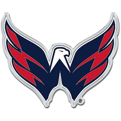 WinCraft Washington Capitals Colored Chrome Auto Emblem