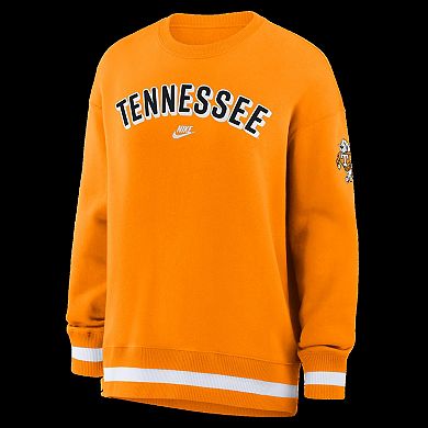 Women's Nike Tennessee Orange Tennessee Volunteers Oversized Legacy Phoenix Sweatshirt
