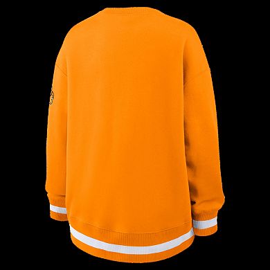 Women's Nike Tennessee Orange Tennessee Volunteers Oversized Legacy Phoenix Sweatshirt