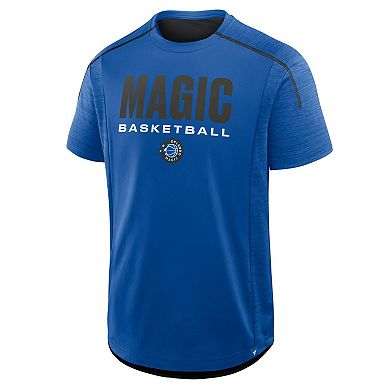 Men's Fanatics Blue Orlando Magic Inbound Pass Play Practice T-Shirt