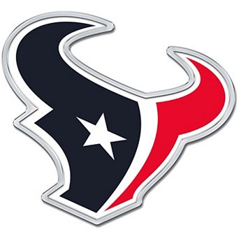 WinCraft Houston Texans Colored Chrome Auto Emblem
