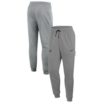 Men's Nike Heather Gray Colorado Buffaloes Basketball Practice Dri-FIT Taper Sweatpants