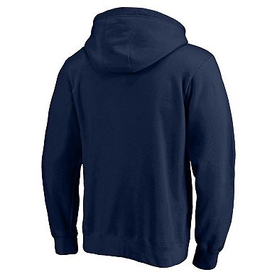 Men's Fanatics Navy Houston Texans Big & Tall Fleece Hoodie