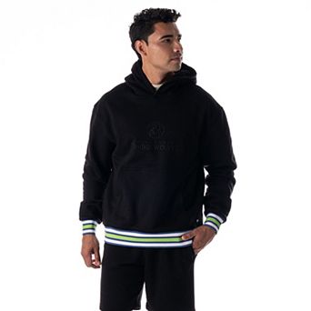 Unisex The Wild Collective Black Minnesota Timberwolves Custom Rib Tonal Premium Hoodie