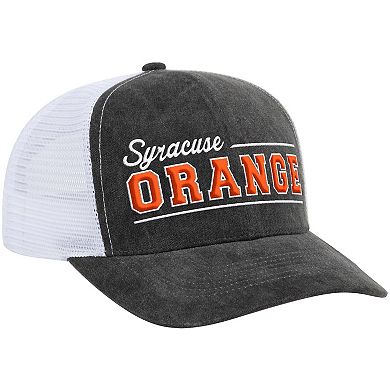 Unisex Colosseum Gray Syracuse Orange Billy 2400 Adjustable Trucker Hat