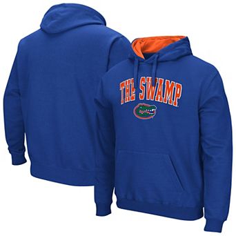 Men's Colosseum Royal Florida Gators Rally Cry Fleece Hoodie
