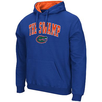 Men's Colosseum Royal Florida Gators Rally Cry Fleece Hoodie